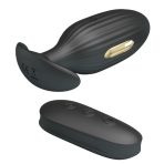 PRETTY LOVE - KELLY PLUG ANAL RECHARGEABLE VIBRATOR BLACK - imagine 3