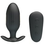 PRETTY LOVE - KELLY PLUG ANAL RECHARGEABLE VIBRATOR BLACK - imagine 4