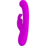 PRETTY LOVE - LAMAR RABBIT VIBRATOR  VIOLET G-SPOT - imagine 3