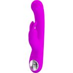 PRETTY LOVE - LAMAR RABBIT VIBRATOR  VIOLET G-SPOT