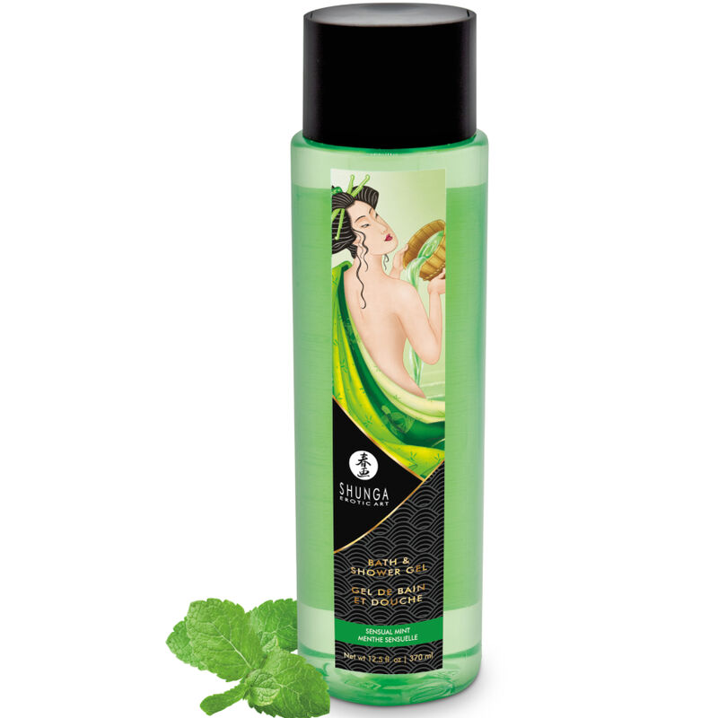img_162518_cf179311e97a146e8e9ec44802de2344_1.jpg SHUNGA - BATH SHOWER GEL SENSUAL MINT 370 ML - imagine 1