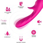 ARMONY - ROMANCE VIBRATOR WITH STIMULATOR FUCHSIA - imagine 3