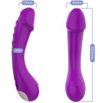 ARMONY - DILDO VIBRATOR G-SPOT SILICONE PURPLE - imagine 3