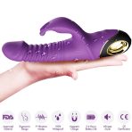 ARMONY - ZING DILDO VIBRATOR RABBIT PURPLE - imagine 4