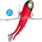 ARMONY - SHADOW VIBRATOR DOUBLE-HEAD TEASING RED - imagine 4