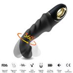 ARMONY - JOYBLADE DILDO VIBRATOR ROTATOR BLACK - imagine 3