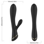 ARMONY - VIBRATOR RABBIT SILICONE BLACK - imagine 3
