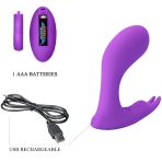 PRETTY LOVE - IDABELLE VIBRATION  PULSATION REMOTE CONTROL VIOLET - imagine 5