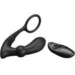 PRETTY LOVE - WARREN BLACK ANAL RING  VIBRATOR - imagine 3