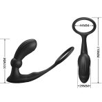 PRETTY LOVE - WARREN BLACK ANAL RING  VIBRATOR - imagine 4