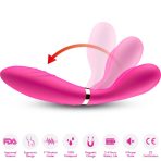ARMONY - Y-WAND MASSAGER  VIBRATOR DOUBLE HEAD FUCHSIA - imagine 3