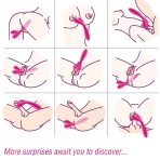 ARMONY - Y-WAND MASSAGER  VIBRATOR DOUBLE HEAD FUCHSIA - imagine 2