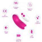 ARMONY - BUTTERFLY WEARABLE PANTIES VIBRATOR REMOTE CONTROL PINK - imagine 3