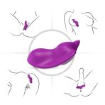 ARMONY - BUTTERFLY WEARABLE PANTIES VIBRATOR REMOTE CONTROL PINK - imagine 4