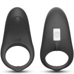 ARMONY - SHARK VIBRATOR RING FOR COUPLES REMOTE CONTROL BLACK - imagine 3