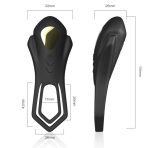 ARMONY - ROADSTER VIBRATOR DOUBLE RING REMOTE CONTROL BLACK - imagine 3