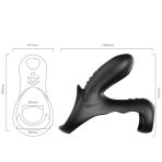 ARMONY - RANGER DOUBLE VIBRATOR RING FOR COUPLES BLACK - imagine 4