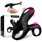 ARMONY - RANGER DOUBLE VIBRATOR RING FOR COUPLES BLACK - imagine 5