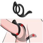 ARMONY - TAIL DOUBLE ANAL RING BLACK - imagine 3