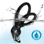 ARMONY - TRAVELER DOUBLE VIBRATOR RING FOR COUPLES RABBIT BLACK - imagine 2