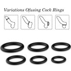 ARMONY - RINGS SILICONE BLACK - imagine 3