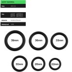 ARMONY - RINGS SILICONE BLACK - imagine 2