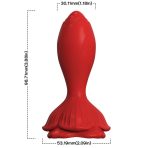 ARMONY - PINK VIBRATOR  ANAL PLUG SMALL REMOTE CONTROL RED - imagine 2