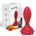 ARMONY - PINK VIBRATOR  ANAL PLUG SMALL REMOTE CONTROL RED - imagine 5