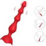 ARMONY - PINK VIBRATOR PAGODA  ANAL PLUG RED - imagine 2