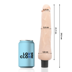 LOVECLONE - RAGNAR SELF LUBRICATION VIBRATOR 24.5 CM -O- 3.5 CM - imagine 2