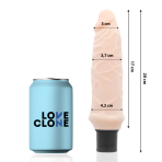 LOVECLONE - IVAR SELF LUBRICATION VIBRATOR 20 CM -O- 3.7 CM - imagine 2