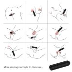 ARMONY - WARHEAD VIBRATOR BULLET BLACK 2 CM x 8.8 CM - imagine 2