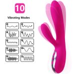 ARMONY - FLEXIBLE VIBRATOR  STIMULATOR WITH FUCHSIA HEAT EFFECT - imagine 3