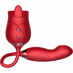 ARMONY - DELIGHT FLOWER VIBRATOR  BUMPING WITH RED TONGUE - imagine 2