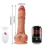 CYBER SILICOCK - REMOTE CONTROL REALISTIC MASTER HUCK 20.9 CM -O- 4 CM - imagine 2