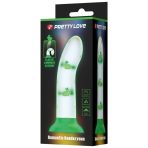 PRETTY LOVE - MAGICAL NIGHTFALL DILDO WITHOUT VIBRATION LUMINOUS GREEN - imagine 4