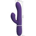 PRETTY LOVE - MULTIFUNCTION G-SPOT VIBRATOR PURPLE - imagine 2