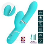 PRETTY LOVE - MULTIFUNCTION G-SPOT VIBRATOR AQUA GREEN - imagine 3