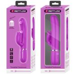 PRETTY LOVE - RABBIT VIBRATOR WITH LICKING FUCHSIA - imagine 4
