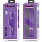 PRETTY LOVE - RABBIT VIBRATOR WITH LICKING PURPLE - imagine 4