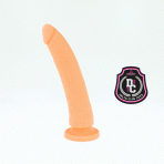 DELTA CLUB - TOYS DILDO NATURAL MEDICAL SILICONE 17 CM -O- 3 CM - imagine 3