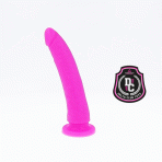 DELTA CLUB - TOYS LILAC DILDO MEDICAL SILICONE 17 CM -O- 3 CM - imagine 3