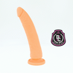 DELTA CLUB - TOYS NATURAL DILDO MEDICAL SILICONE 20 CM -O- 4 CM - imagine 3