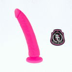DELTA CLUB - TOYS PINK DILDO MEDICAL SILICONE 20 CM -O- 4 CM - imagine 3
