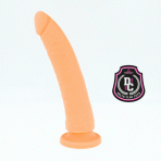 DELTA CLUB - TOYS NATURAL DILDO MEDICAL SILICONE 23 CM -O- 4.5 CM - imagine 3
