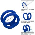 CALEXOTICS - ADMIRAL DUAL COCK CAGE BLUE - imagine 4