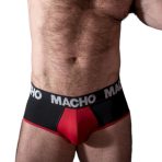 MACHO - MS26N SLIP NEGRO/ROJO S - imagine 2