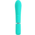 PRETTY LOVE - THOMAS MULTIFUNCTION G-SPOT VIBRATOR AQUA GREEN - imagine 2