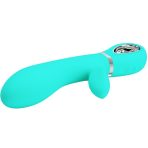 PRETTY LOVE - THOMAS MULTIFUNCTION G-SPOT VIBRATOR AQUA GREEN - imagine 4