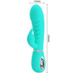 PRETTY LOVE - PRESCOTT MULTIFUNCTION G-SPOT VIBRATOR AQUA GREEN - imagine 5